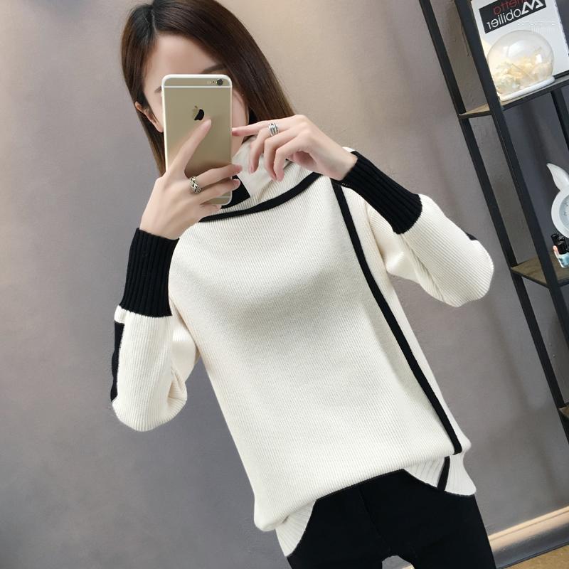 Women's Sweaters Turtleneck Sweater For Winter 2023 Loose-fitting Pullovers Students With Long Sleeves Knit Tops Perf22, Black
Women's Sweaters Turtleneck Sweater For Winter 2023 Loose-fitting Pullovers Students With Long Sleeves Knit Tops Perf22, Black