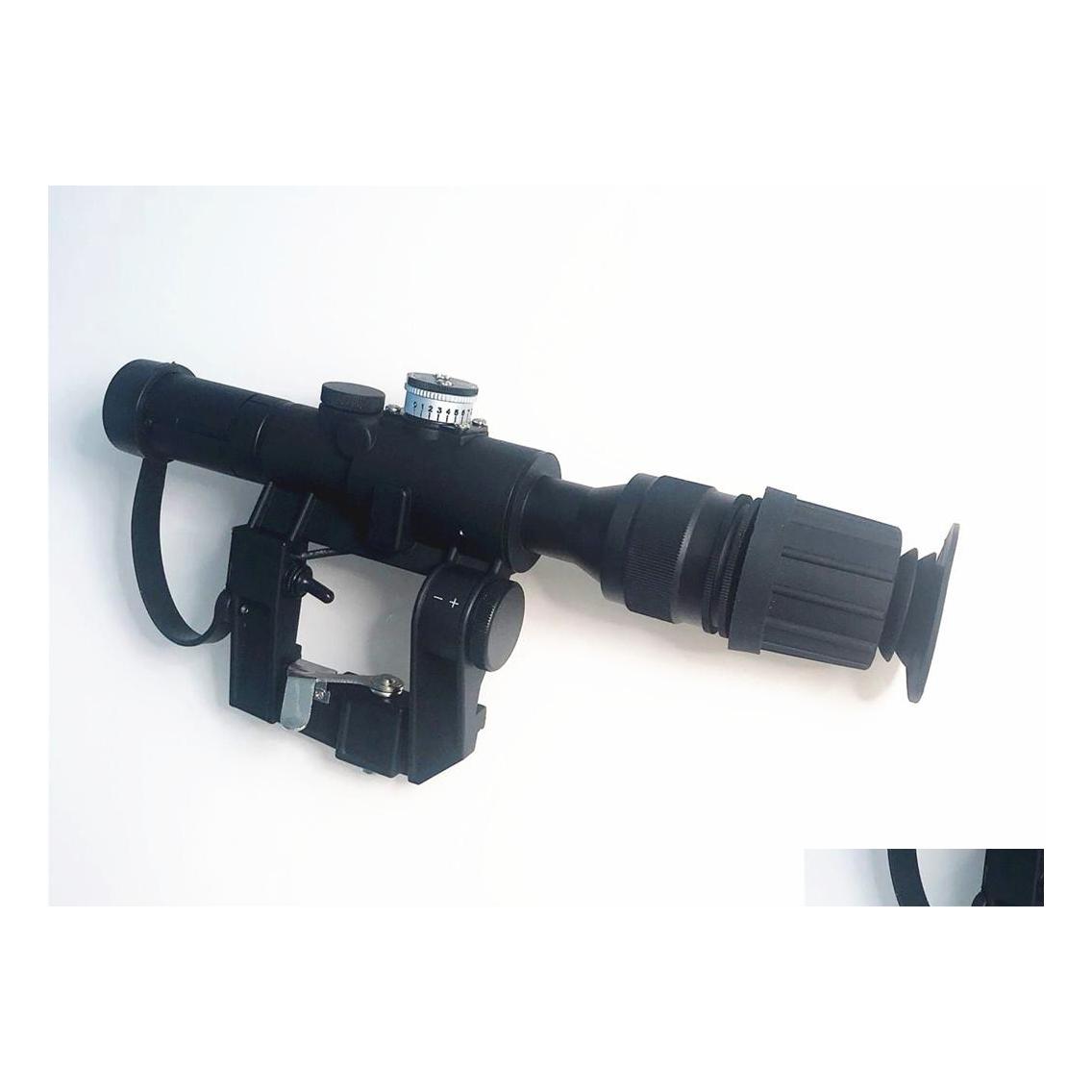 Hunting Scopes Svd 4X24 Pso Type Riflescope Tactical Red Illuminated Glass Etched Reticle Scope For Outdoor Drop Delivery Sports Outd Dhvhu
Hunting Scopes Svd 4X24 Pso Type Riflescope Tactical Red Illuminated Glass Etched Reticle Scope For Outdoor Drop Delivery Sports Outd Dhvhu