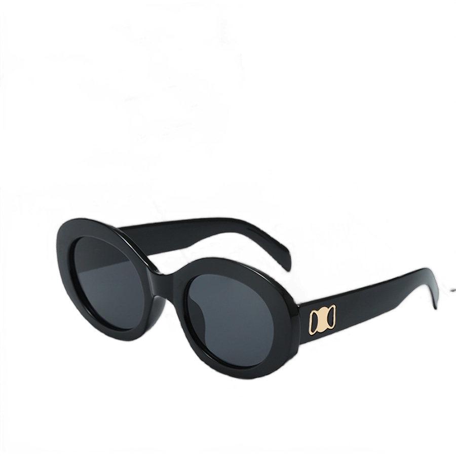 Designer Women Sunglasses Fashion Man Goggle Summer Oval Sunglasses Adumbral 8 Colors