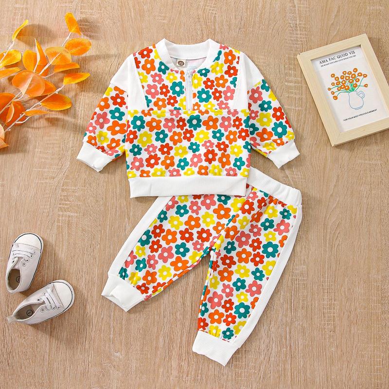 Clothing Sets FOCUSNORM 0-3Y Autumn Baby Girls Lovely Clothes Sunflowers Printed Patchwork Long Sleeve Zipper Tops Pants, Picture shown
Clothing Sets FOCUSNORM 0-3Y Autumn Baby Girls Lovely Clothes Sunflowers Printed Patchwork Long Sleeve Zipper Tops Pants, Picture shown