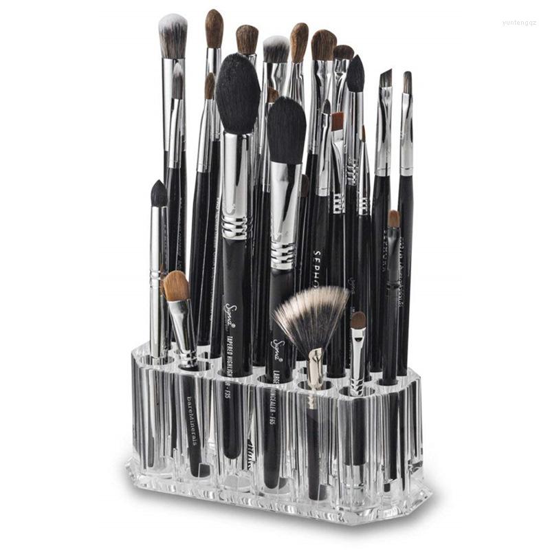 Jewelry Pouches 26-hole Acrylic Transparent Storage Box Eyeliner Finishing Display Rack Makeup Brush Shelf Lipstick
Jewelry Pouches 26-hole Acrylic Transparent Storage Box Eyeliner Finishing Display Rack Makeup Brush Shelf Lipstick