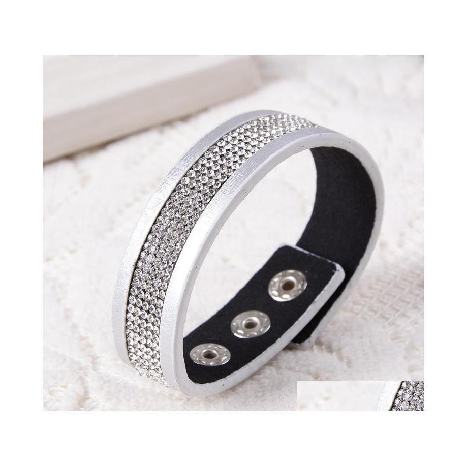 Charm Bracelets Charms 6 Layer Wrap Slake Crystals Couple Jewelry Leather Drop Delivery Dho7Q
Charm Bracelets Charms 6 Layer Wrap Slake Crystals Couple Jewelry Leather Drop Delivery Dho7Q