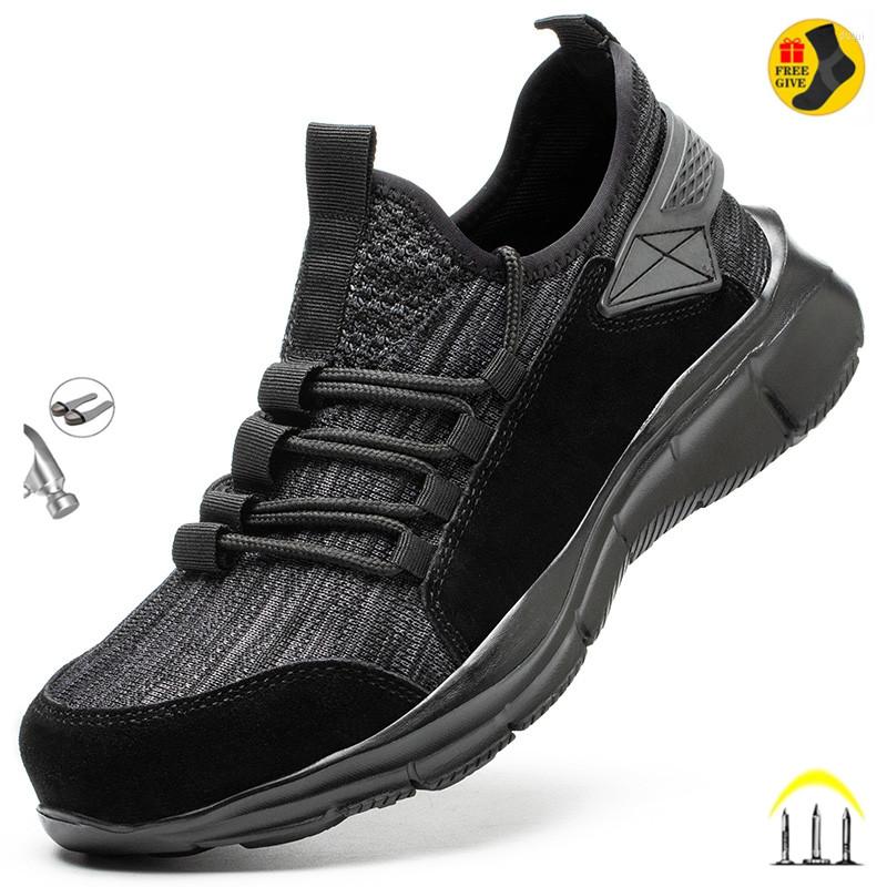 Boots Summer Safety Shoes Woman Steel Toe Lightweight Man Work Professional Indestructible Construction Staleneus, Black 412
Boots Summer Safety Shoes Woman Steel Toe Lightweight Man Work Professional Indestructible Construction Staleneus, Black 412