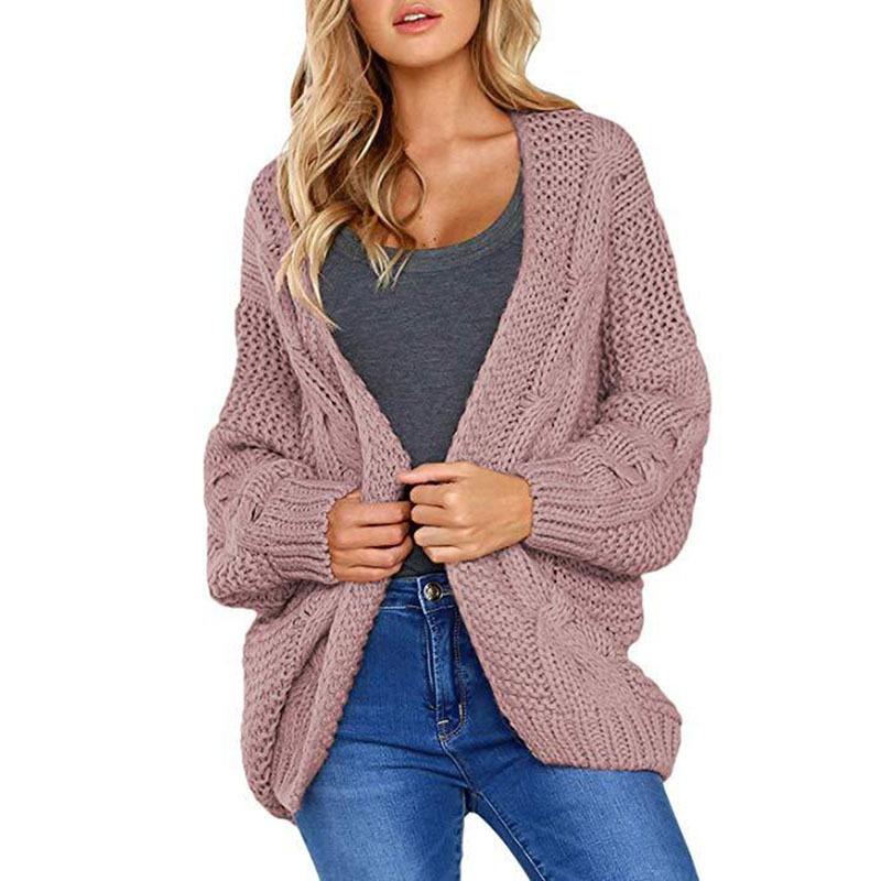 Women's Knits & Tees PEONFLY Solid Casual Oversize Warm Knitted Cardigan Women 2023 Autumn Long Sleeve Knitwear Winter Sweater Pink, Black
Women's Knits & Tees PEONFLY Solid Casual Oversize Warm Knitted Cardigan Women 2023 Autumn Long Sleeve Knitwear Winter Sweater Pink, Black
