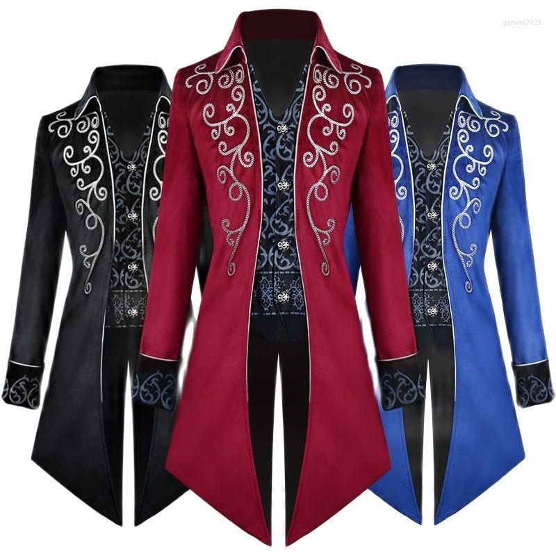 Men' Jackets 2023 Halloween Steampunk Tuxedo Gothic Victorian Men' Jacket Vintage Tailcoat Medieval Cosplay Costumes Frock Coat For, Black
Men' Jackets 2023 Halloween Steampunk Tuxedo Gothic Victorian Men' Jacket Vintage Tailcoat Medieval Cosplay Costumes Frock Coat For, Black