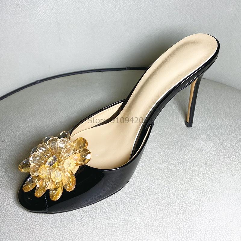 Sandals Sweet 10CM Sandal Women Slippe Flower Mules Slip-on Thin Heels Slippers Dress Causal Outdoor Shoes Femme, More colors 6
Sandals Sweet 10CM Sandal Women Slippe Flower Mules Slip-on Thin Heels Slippers Dress Causal Outdoor Shoes Femme, More colors 6