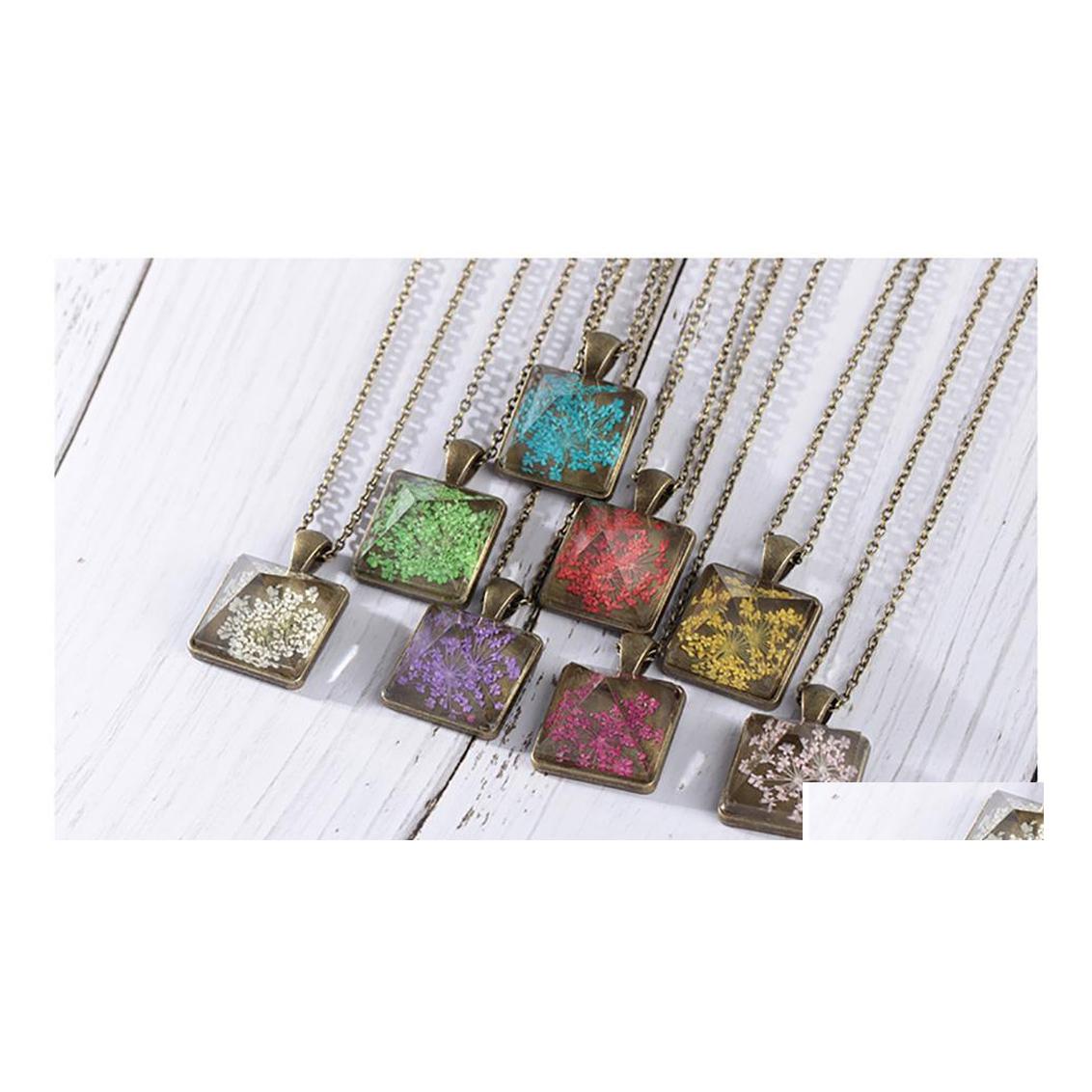 Pendant Necklaces Dried Fowers Beautifly Glass Necklace Women Square Drop Delivery Jewelry Pendants Dh1Jh
Pendant Necklaces Dried Fowers Beautifly Glass Necklace Women Square Drop Delivery Jewelry Pendants Dh1Jh