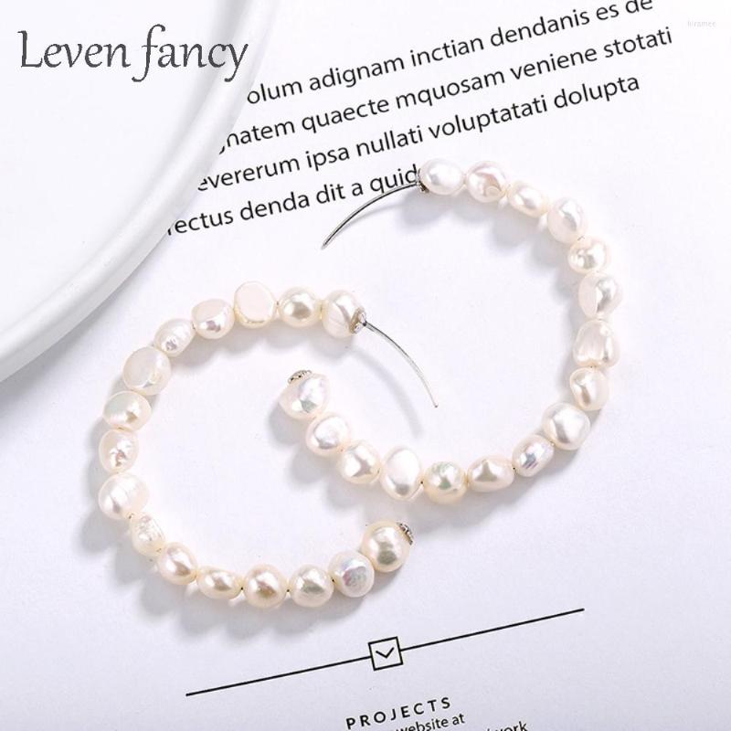 Hoop Earrings 925 Sterling Silver Hook Natural Baroque Freshwater Pearl Statement Earring Irregular Cream Pealrs Loop Big Circle
Hoop Earrings 925 Sterling Silver Hook Natural Baroque Freshwater Pearl Statement Earring Irregular Cream Pealrs Loop Big Circle