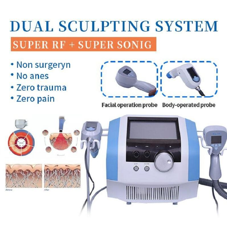 Directly effect 2 Handles Ultrasound Slimming Machine Radio Frequency Cellulite Reduction Device Skin Tighten Lift Face Fat Reduction face lifting
Directly effect 2 Handles Ultrasound Slimming Machine Radio Frequency Cellulite Reduction Device Skin Tighten Lift Face Fat Reduction face lifting