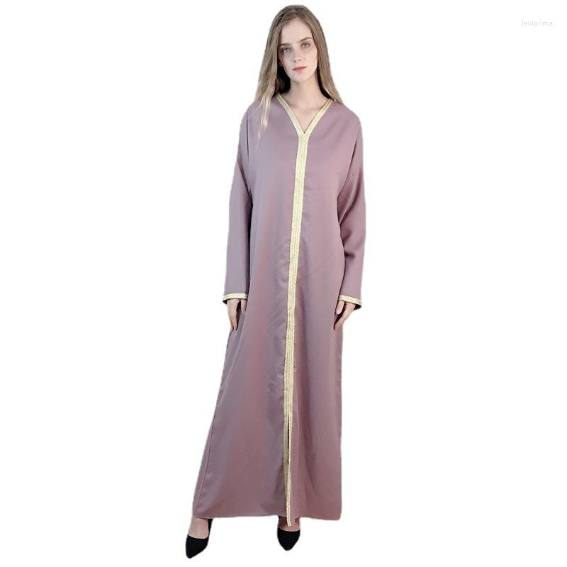 Ethnic Clothing Muslim Dress Ramadan Abaya Dubai Kaftan Turkey Long Robe Women Caftan Marocain Vestido De Mujer Hijab Dresses Fashion
Ethnic Clothing Muslim Dress Ramadan Abaya Dubai Kaftan Turkey Long Robe Women Caftan Marocain Vestido De Mujer Hijab Dresses Fashion