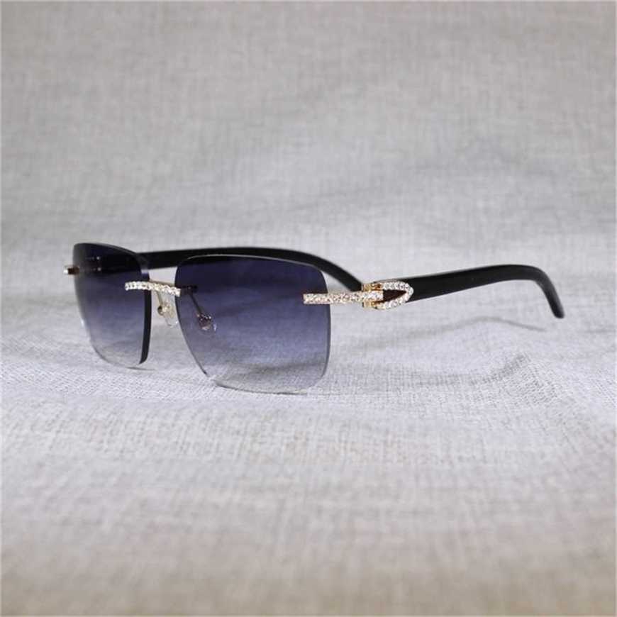 30% OFF 2023 Vintage Rhinestone Black White Buffalo Horn Rimless Men Wood Metal Frame Shades for Summer Club Eyewear
30% OFF 2023 Vintage Rhinestone Black White Buffalo Horn Rimless Men Wood Metal Frame Shades for Summer Club Eyewear