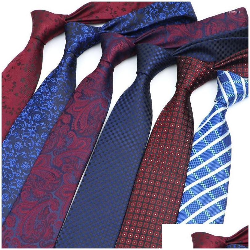 Bow Ties Mens Fashion Neckties Classic Stripe Paisley Red Navy Blue Wedding Party Jacquard Woven Suit Shirt Neck Gifts Cravatbow Dro Dh9Uf
Bow Ties Mens Fashion Neckties Classic Stripe Paisley Red Navy Blue Wedding Party Jacquard Woven Suit Shirt Neck Gifts Cravatbow Dro Dh9Uf