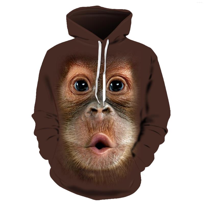 Men' Hoodies Monkey Men 3d Brown Brand Sweatshirts Quality Pullover Tracksuits Animal Orangutan Printing Hooded Streetwear, Lms-585
Men' Hoodies Monkey Men 3d Brown Brand Sweatshirts Quality Pullover Tracksuits Animal Orangutan Printing Hooded Streetwear, Lms-585