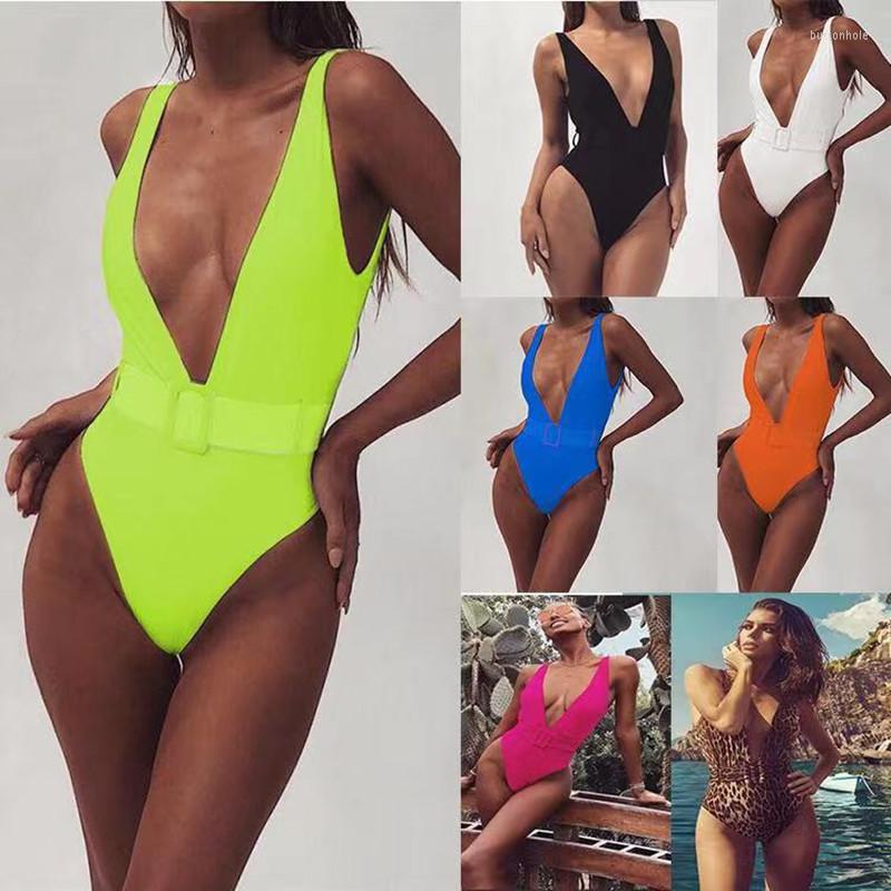 Women' Swimwear Summer Women' Sexy Fashion Leopard Belt Socket One-Piece Tassel Bikini Solid Color Cloth Beach Swimsuit, 10
Women' Swimwear Summer Women' Sexy Fashion Leopard Belt Socket One-Piece Tassel Bikini Solid Color Cloth Beach Swimsuit, 10