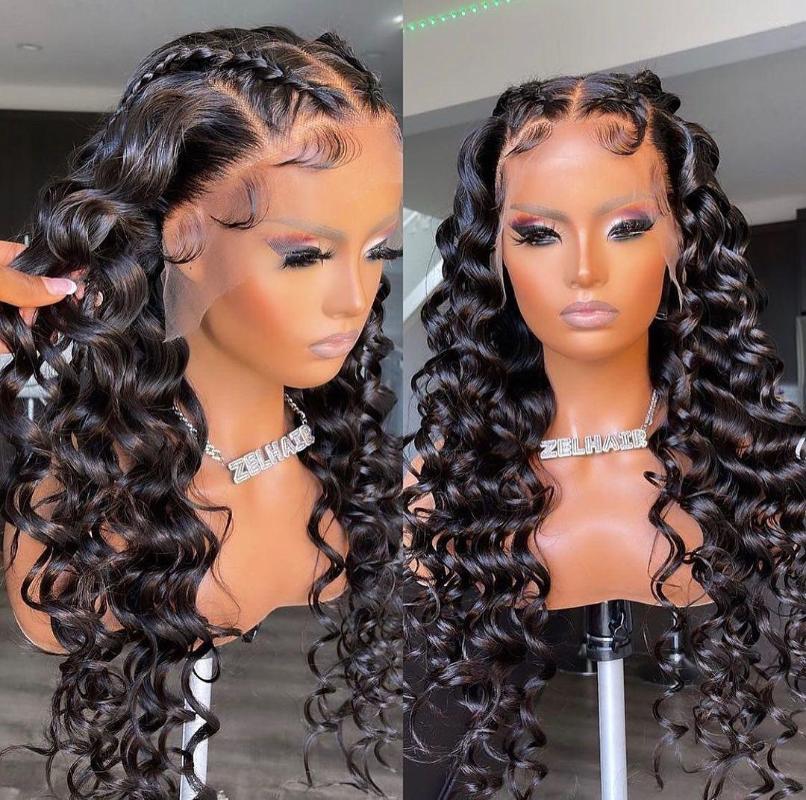 Luvin 30 40 Inch Loose Wave 13x6 Lace Front Human Hair Wigs Brazilian Remy Water Wavy13X4 250 Density Frontal Wig For Women, 13x4 lace wig
Luvin 30 40 Inch Loose Wave 13x6 Lace Front Human Hair Wigs Brazilian Remy Water Wavy13X4 250 Density Frontal Wig For Women, 13x4 lace wig