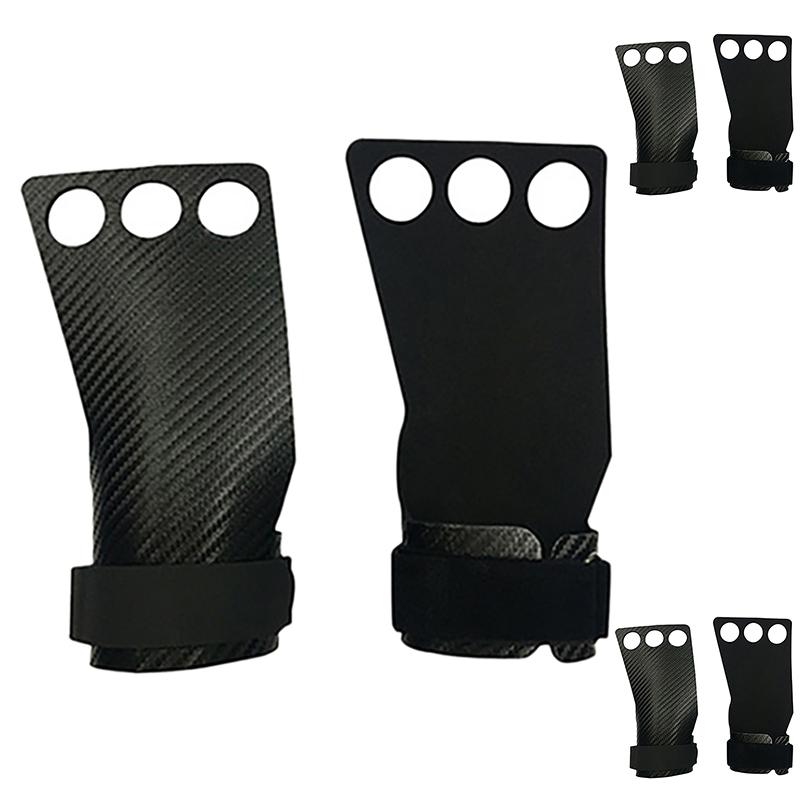 Wrist Support 1Pair 3 Hole Carbon Hand Grips For Weightlifting Kettlebells Gymnastics Workout Equipmento Guantes Men Women, Black
Wrist Support 1Pair 3 Hole Carbon Hand Grips For Weightlifting Kettlebells Gymnastics Workout Equipmento Guantes Men Women, Black