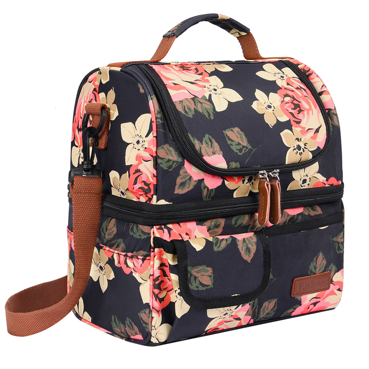 Ice PacksIsothermic Bags LOKASS Lunch for Women Double Deck Insulated Box Large Cooler Tote Bag with Removable Shoulder Strap 230203, Yellow newspaper
Ice PacksIsothermic Bags LOKASS Lunch for Women Double Deck Insulated Box Large Cooler Tote Bag with Removable Shoulder Strap 230203, Yellow newspaper