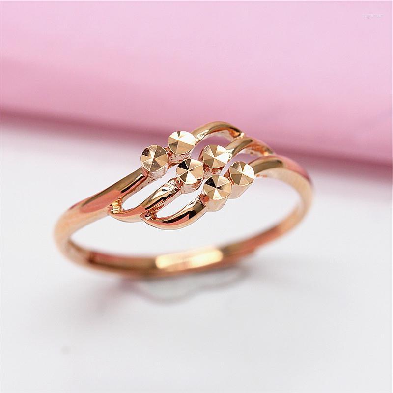 Cluster Rings Unique Elegant 585 Purple Gold For Women Classic Geometric Three-layer Simple Design Party Fashion Jewelry Gift
Cluster Rings Unique Elegant 585 Purple Gold For Women Classic Geometric Three-layer Simple Design Party Fashion Jewelry Gift