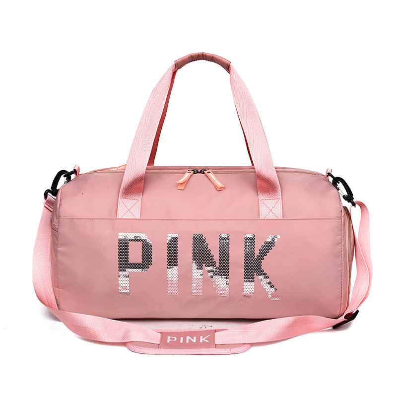 Duffel Bags Sequins Pink Gym Women Shoe Compartment Waterproof Sport for Fitness Training Bolsa Sac De Travel 230203, Bk
Duffel Bags Sequins Pink Gym Women Shoe Compartment Waterproof Sport for Fitness Training Bolsa Sac De Travel 230203, Bk