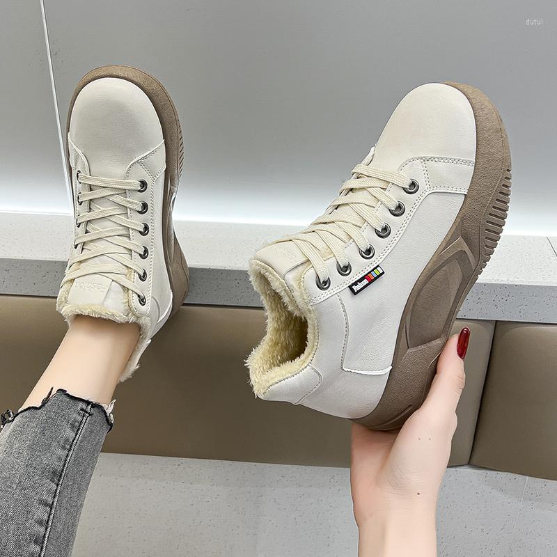 Boots 2023 Winter Fashion Women Ankle Warm PU Plush Woman Shoes Sneakers Flats Lace Up Short Snow Botas De Mujer, Beige
Boots 2023 Winter Fashion Women Ankle Warm PU Plush Woman Shoes Sneakers Flats Lace Up Short Snow Botas De Mujer, Beige