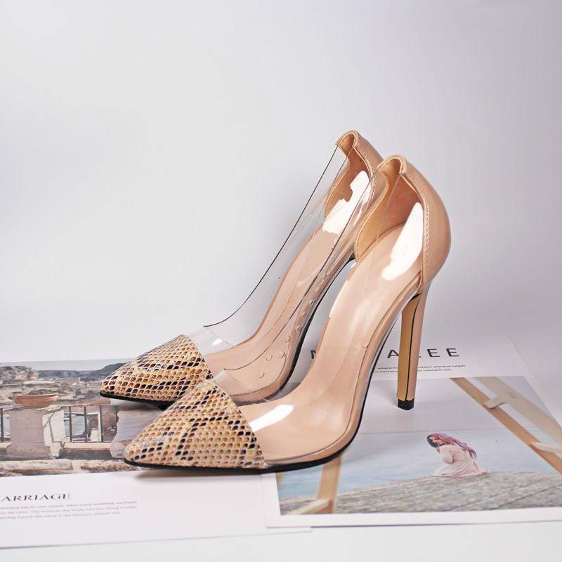 Dress Shoes Nice Tide Ladies Sandals Sexy Snake Pattern WoMen High-heeled Pointed Single Transparent Hollow Banquet Wedding, Black
Dress Shoes Nice Tide Ladies Sandals Sexy Snake Pattern WoMen High-heeled Pointed Single Transparent Hollow Banquet Wedding, Black
