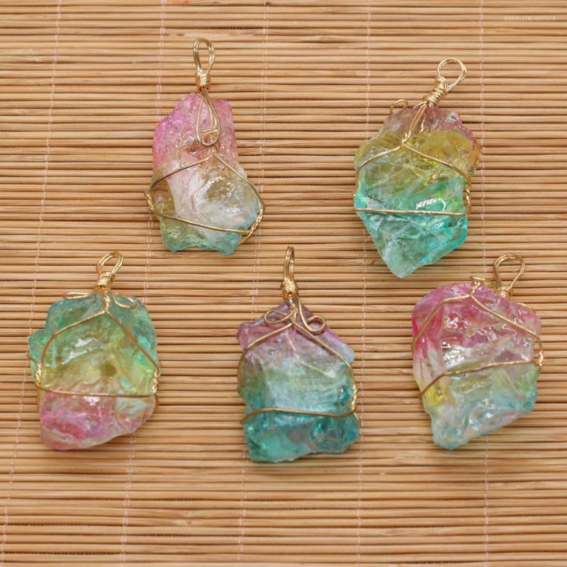 Charms Natural Semiprecious Stone Pendant Copper Wire Crystals Gradient DIY Necklace Bracelet Accessories Package Sale 30x50-35x55mm
Charms Natural Semiprecious Stone Pendant Copper Wire Crystals Gradient DIY Necklace Bracelet Accessories Package Sale 30x50-35x55mm