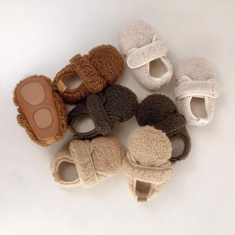 First Walkers Autumn Winter Baby Booties Cute Fur Infant Toddler Moccasins Fleece Casual Boys Girls Shoes, Brown
First Walkers Autumn Winter Baby Booties Cute Fur Infant Toddler Moccasins Fleece Casual Boys Girls Shoes, Brown