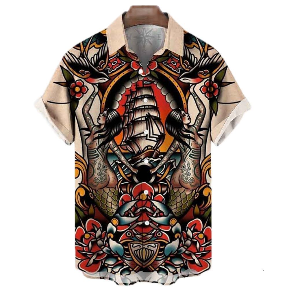 Men's Casual Shirts Summer Japanese Style Printed for Men Tattoo Hawaiian Classic Short Sleeve Top Y2k Harajuku Clothing 230202, Ofsz-02612
Men's Casual Shirts Summer Japanese Style Printed for Men Tattoo Hawaiian Classic Short Sleeve Top Y2k Harajuku Clothing 230202, Ofsz-02612