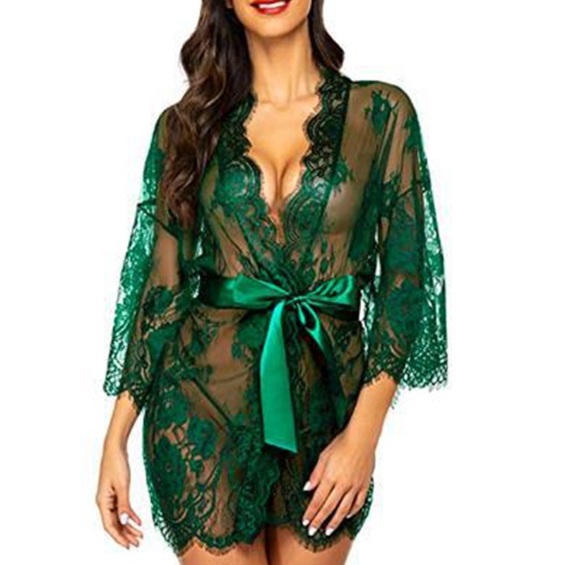 Other Panties Womens Robe Lace Bridesmaid Gown Sexy Wedding Bathrobe Underwear Wear Ladies Mesh Gauze Nightdress With Stockings 230202, White
Other Panties Womens Robe Lace Bridesmaid Gown Sexy Wedding Bathrobe Underwear Wear Ladies Mesh Gauze Nightdress With Stockings 230202, White