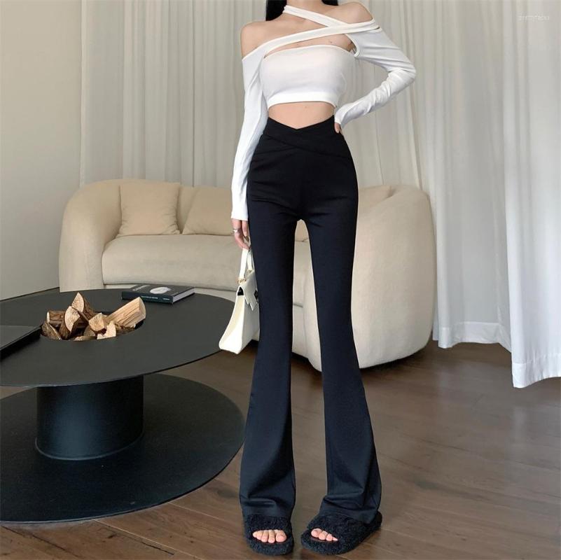 Women' Pants Black High Waist Stretch Casual Women Autumn And Winter 2023 Versatile Thickened Micro Flare Trousers
Women' Pants Black High Waist Stretch Casual Women Autumn And Winter 2023 Versatile Thickened Micro Flare Trousers