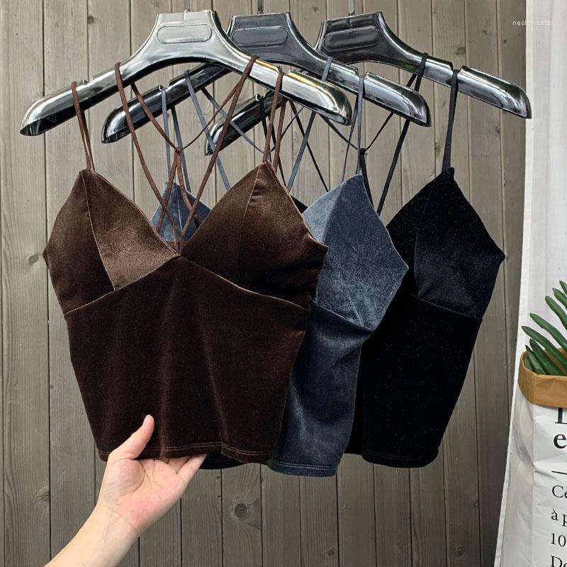 Women's Tanks Crop Top Women Camis Hollow Out Halter Velvet Camisole Autumn Sexy Sleeveless Low Chest Women's Clothing, Black
Women's Tanks Crop Top Women Camis Hollow Out Halter Velvet Camisole Autumn Sexy Sleeveless Low Chest Women's Clothing, Black