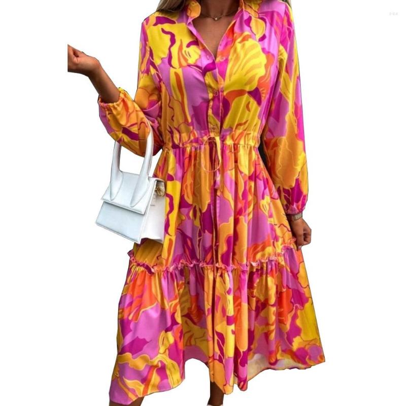 Casual Dresses 2023 Summer Printed Loose Long Sleeve Dress Fashion Women's Clothing, Pink
Casual Dresses 2023 Summer Printed Loose Long Sleeve Dress Fashion Women's Clothing, Pink