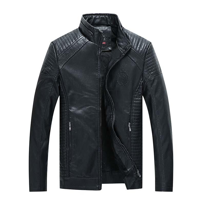 Men's Fur & Faux Winter Leather Jacket Coat Classic Motorcycle Leisure Clothing Plus Velvet Stand Collar MLJ2, Black
Men's Fur & Faux Winter Leather Jacket Coat Classic Motorcycle Leisure Clothing Plus Velvet Stand Collar MLJ2, Black