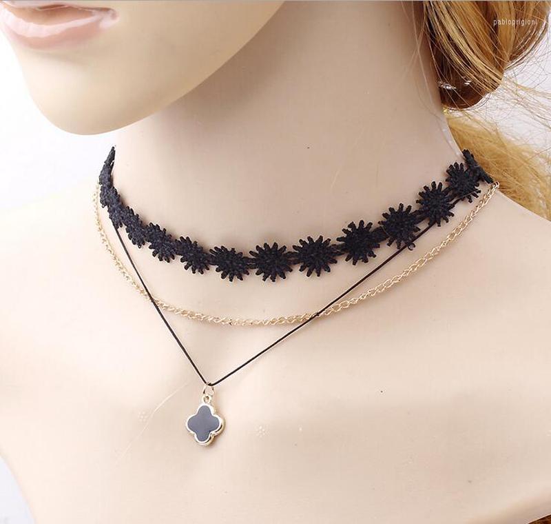Choker JINGLANG Fashion Lace Rope Chain Chokers Necklace Dangle Black Cross Charms Short Multilayer Necklaces For Women Jewelry
Choker JINGLANG Fashion Lace Rope Chain Chokers Necklace Dangle Black Cross Charms Short Multilayer Necklaces For Women Jewelry