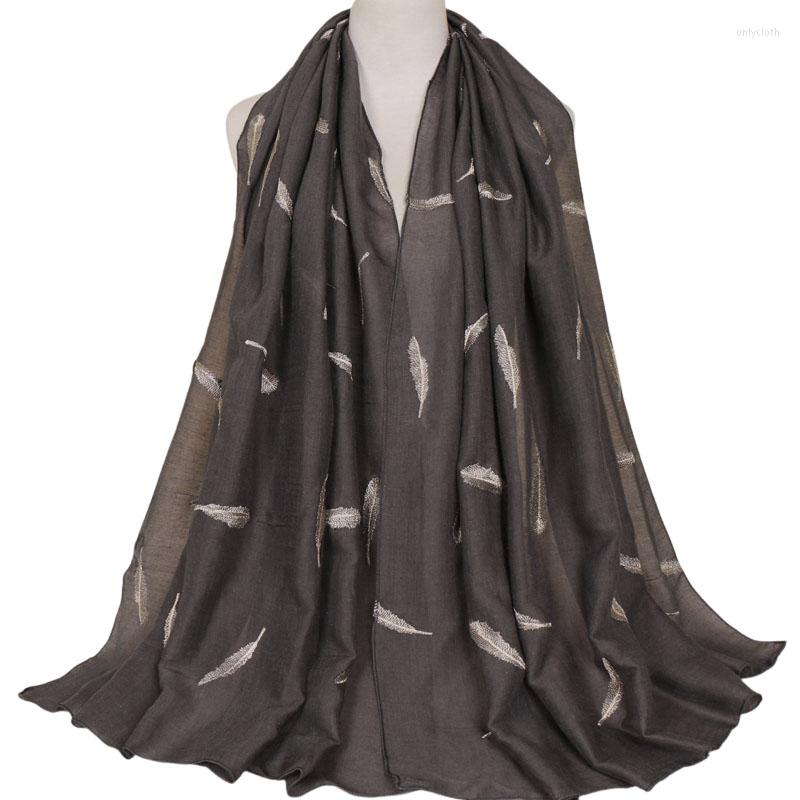 Scarves Embroider Cotton Women Scarf Hijabs Leaves Long Muslim Shawl Golden Glitter Lady Pashmina Bandana Islamic Shawls And Wraps 2023
Scarves Embroider Cotton Women Scarf Hijabs Leaves Long Muslim Shawl Golden Glitter Lady Pashmina Bandana Islamic Shawls And Wraps 2023