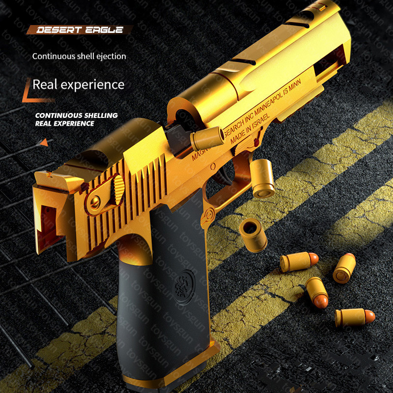 Desert Eagle Golden Gun Toys Boy throws away gun pistol softball gun simulation toy children spread wholesale source
Desert Eagle Golden Gun Toys Boy throws away gun pistol softball gun simulation toy children spread wholesale source