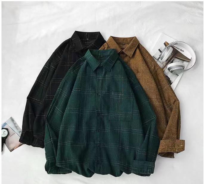 Men's Casual Shirts Men Size 5XL Vintage Plaid Loose Man Clothing Male All-match Daily Leisure Streetwear Soft Korean Style
Men's Casual Shirts Men Size 5XL Vintage Plaid Loose Man Clothing Male All-match Daily Leisure Streetwear Soft Korean Style