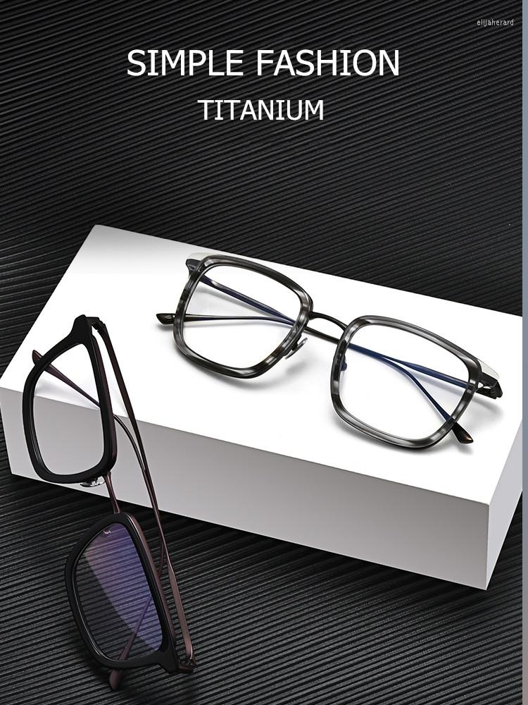 Sunglasses Frames Japanese Handmade Titanium Glasses Frame Men Square Ultra-light Prescription Eyeglasses Women Optical Myopia Reading
Sunglasses Frames Japanese Handmade Titanium Glasses Frame Men Square Ultra-light Prescription Eyeglasses Women Optical Myopia Reading
