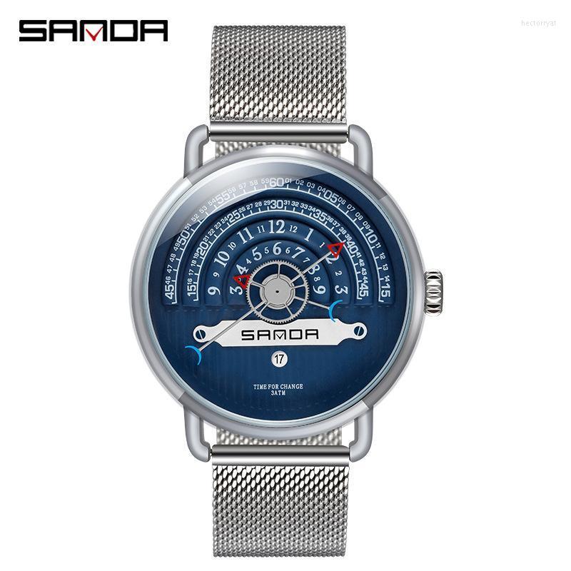 Wristwatches Fashion Simple Waterproof Trend Personality Create Convenient Easy To Read Men's Quartz WatchWristwatches Hect22
Wristwatches Fashion Simple Waterproof Trend Personality Create Convenient Easy To Read Men's Quartz WatchWristwatches Hect22