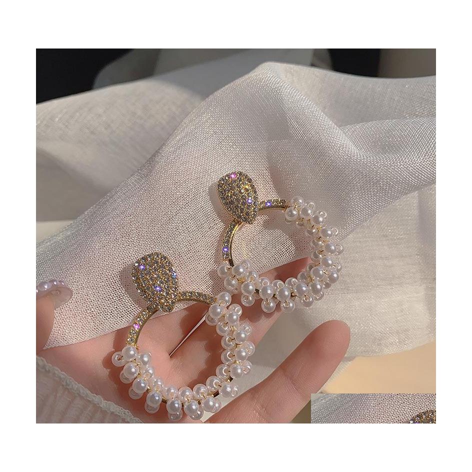 Dangle Chandelier Fashion Jewelry Elegant Faux Pearl Beads Earrings Rhinstone Hoop Drop Delivery Dhiju
Dangle Chandelier Fashion Jewelry Elegant Faux Pearl Beads Earrings Rhinstone Hoop Drop Delivery Dhiju
