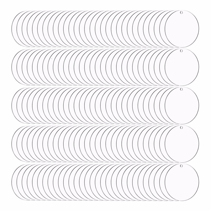 Keychains Lanyards 200 Pcs Round Acrylic Blanks 2 Inches Clear Circles Discs Transparent For DIY Craft Project 230202
Keychains Lanyards 200 Pcs Round Acrylic Blanks 2 Inches Clear Circles Discs Transparent For DIY Craft Project 230202