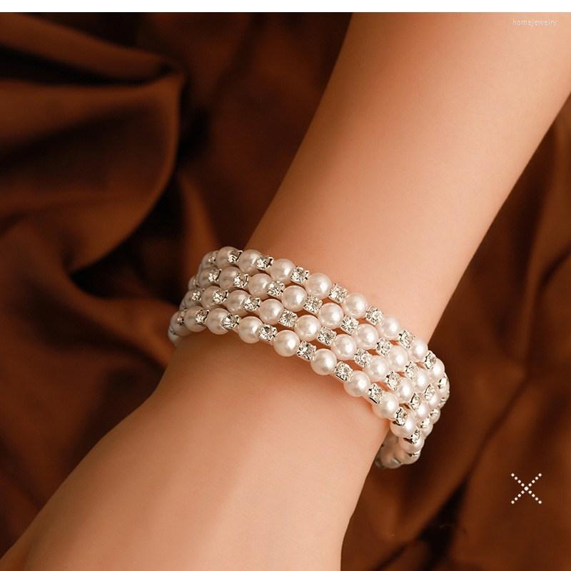 Strand Miuoxion Wholesale Fashion Sweet Jewelry Four-Layer Pearl Wound Spiral Bracelet For Women Luxury Namour Charm Christmas Gift
Strand Miuoxion Wholesale Fashion Sweet Jewelry Four-Layer Pearl Wound Spiral Bracelet For Women Luxury Namour Charm Christmas Gift