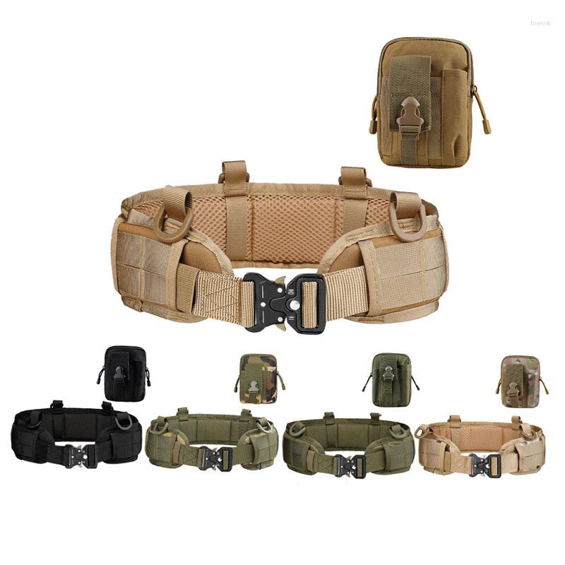 Waist Support Tactical Belt Hunting MOLLE Men Battle Set War Military Inner With Phone Tool Bag For Shooting, Black-1
Waist Support Tactical Belt Hunting MOLLE Men Battle Set War Military Inner With Phone Tool Bag For Shooting, Black-1