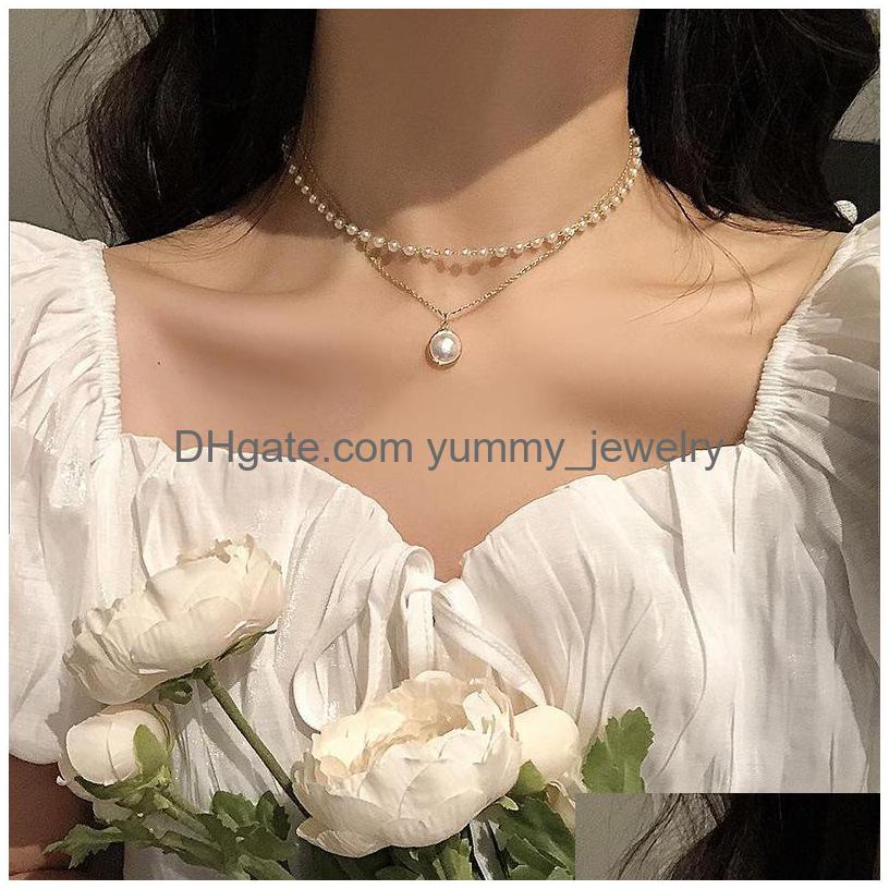 Pendant Necklaces Classic Charm Pearl Chain Necklace For Women Adjustable Clavicle Men Birthday Party Gift Jewelry Collar De Drop De Dhp9W
Pendant Necklaces Classic Charm Pearl Chain Necklace For Women Adjustable Clavicle Men Birthday Party Gift Jewelry Collar De Drop De Dhp9W