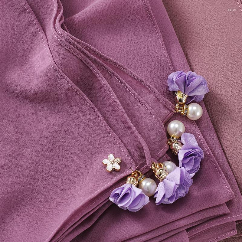 Ethnic Clothing 112 112CM Luxury Pendant Malaysian Hijab Muslim Square Scarf Pearl Tassel Plain Tudung Bawal Headband Foulard Female
Ethnic Clothing 112 112CM Luxury Pendant Malaysian Hijab Muslim Square Scarf Pearl Tassel Plain Tudung Bawal Headband Foulard Female