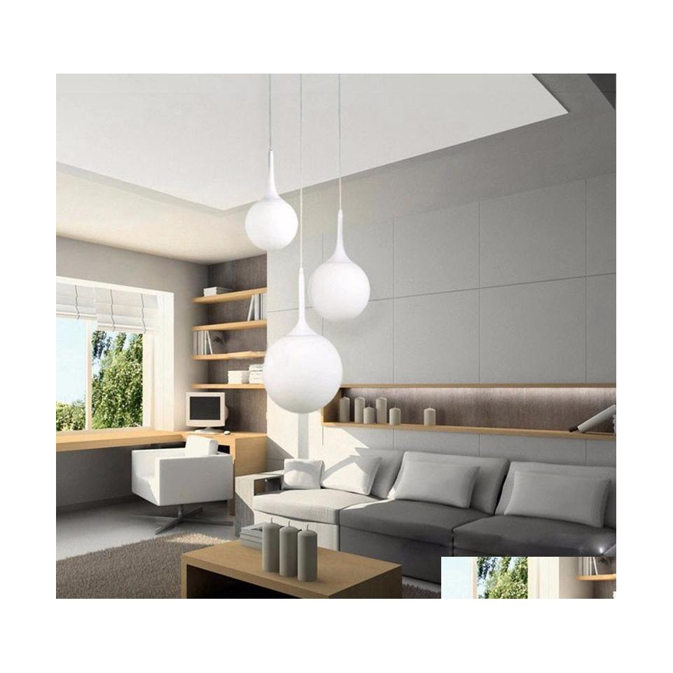 Pendant Lamps Loft Simple Milk White Glass Ball Light Led E27 Modern Hanging Lamp With 6 Size For Living Room Bedroom Lobby El Shop Dhkyj
Pendant Lamps Loft Simple Milk White Glass Ball Light Led E27 Modern Hanging Lamp With 6 Size For Living Room Bedroom Lobby El Shop Dhkyj