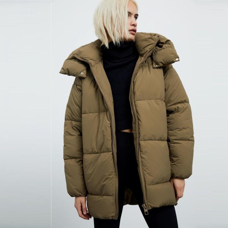 Women's Down 2023 Autumn/winter Jacket Women Thick Warm Parkas Full Sleeve Clothes Fashion Design Outwear Casual Zipper Ladies Coat With Hat, Black
Women's Down 2023 Autumn/winter Jacket Women Thick Warm Parkas Full Sleeve Clothes Fashion Design Outwear Casual Zipper Ladies Coat With Hat, Black