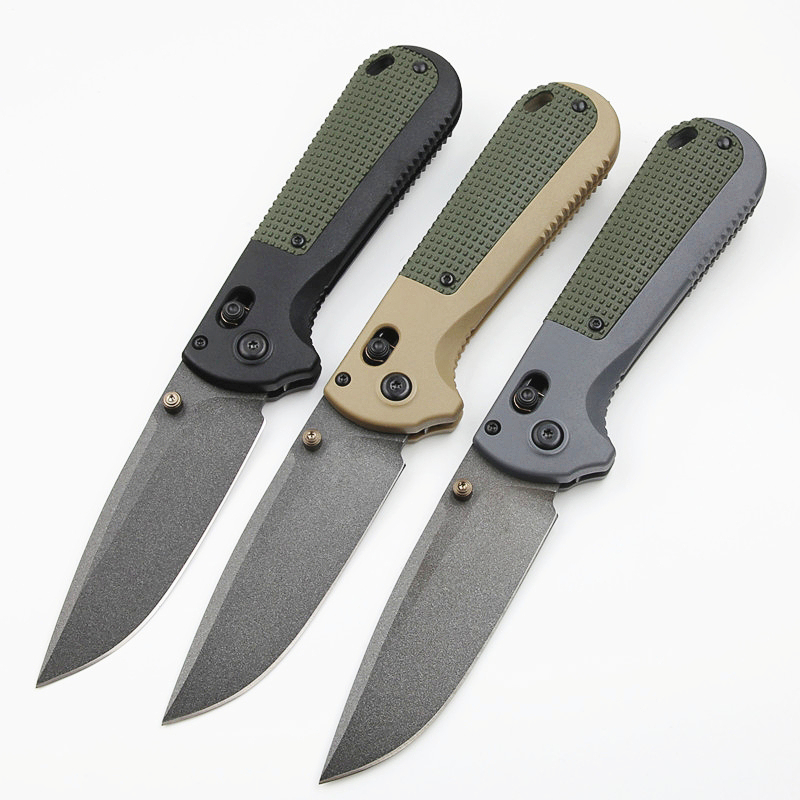 BM 430BK Pocket Folding Knife D2 Titanium Coating Drop Point Blade Nylon Plus Glass Fiber Handle EDC Folder Knives with Retail Box
BM 430BK Pocket Folding Knife D2 Titanium Coating Drop Point Blade Nylon Plus Glass Fiber Handle EDC Folder Knives with Retail Box