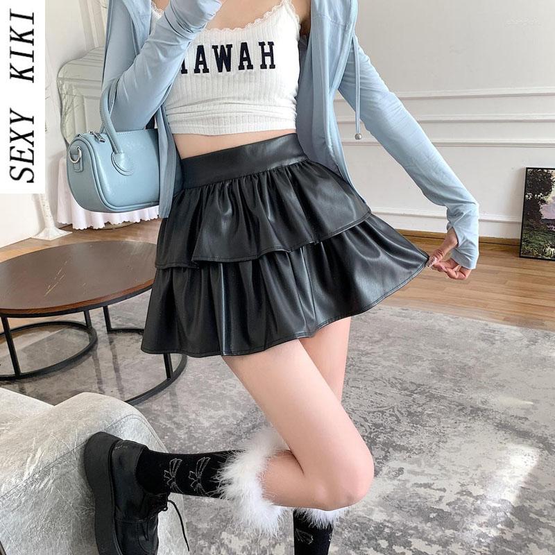 Skirts 2023 A Word Skirt Women's Autumn And Winter Style High Waist Slim Sweet All-match PU Leather Anti-light Cake Fluffy, Black
Skirts 2023 A Word Skirt Women's Autumn And Winter Style High Waist Slim Sweet All-match PU Leather Anti-light Cake Fluffy, Black