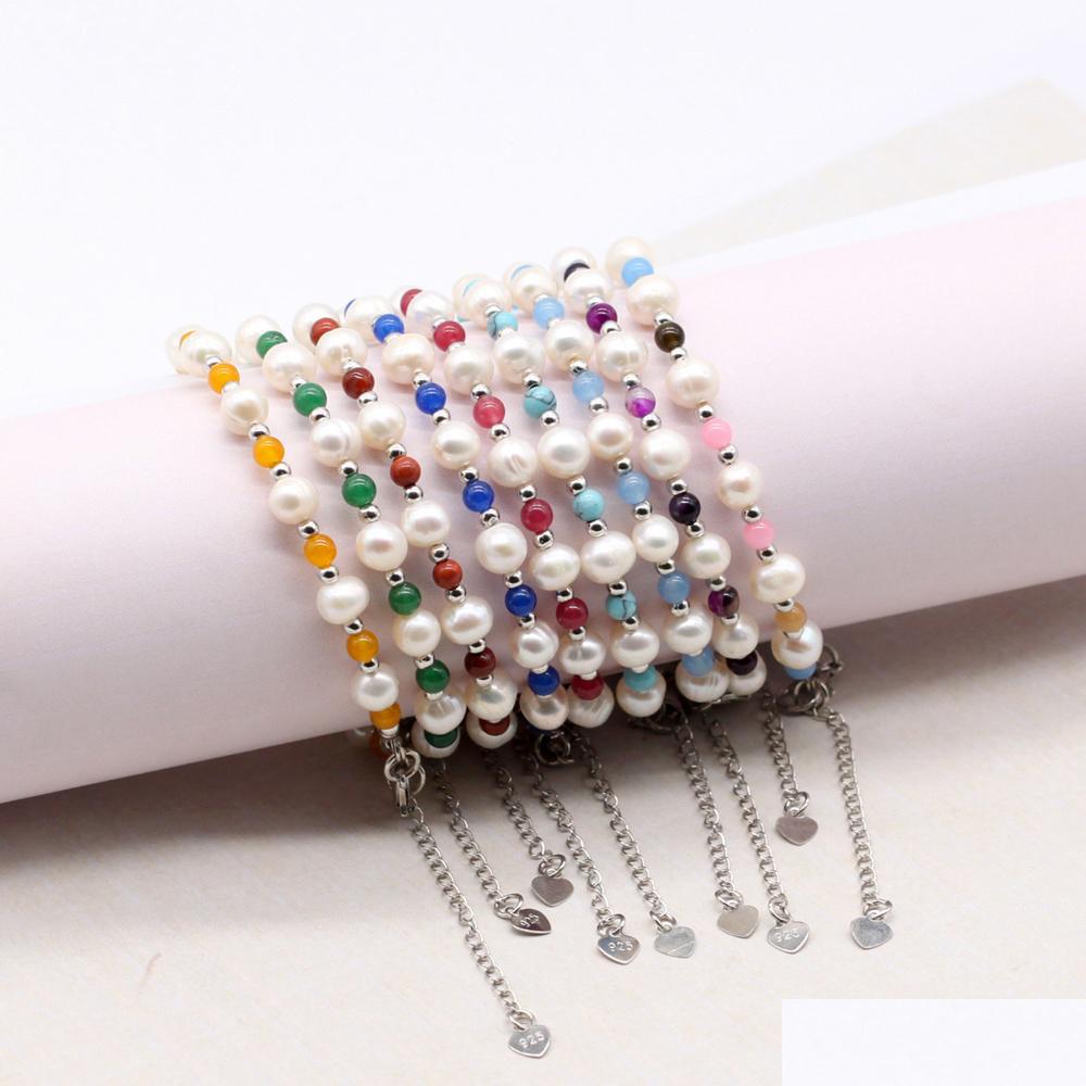 Beaded Gorgeous Natural Freshwater White Pearl Beads Bracelet With Stone Mini Size 4Mm Gemstone Bangles For Women Jewelry Drop Deliv Dhylo
Beaded Gorgeous Natural Freshwater White Pearl Beads Bracelet With Stone Mini Size 4Mm Gemstone Bangles For Women Jewelry Drop Deliv Dhylo